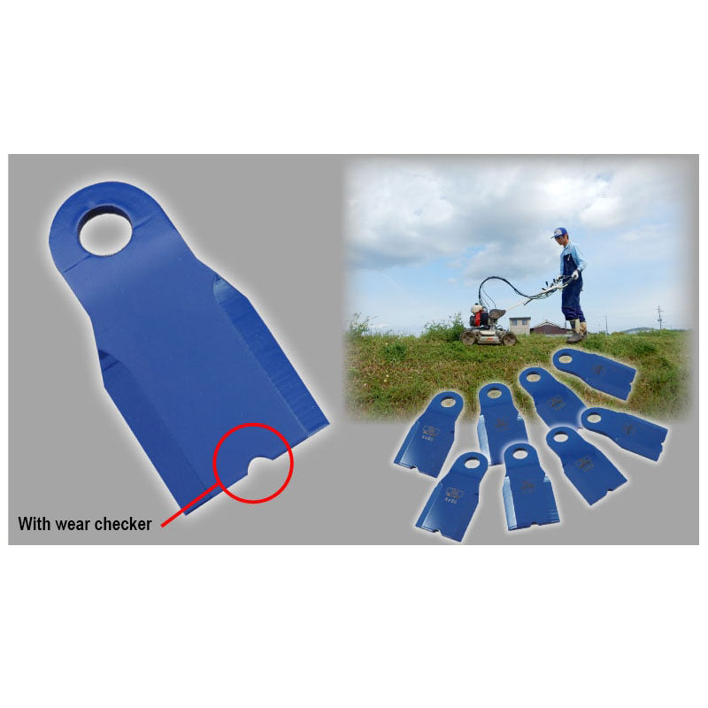 Spider knife Mower Replacement Blades for 1 Unit OREC KIORITZ ISEKI