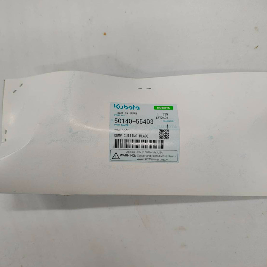 Kubota Replacement Cutting Blade COMP 50140-55403 for RJ250/350 Reaper Binder