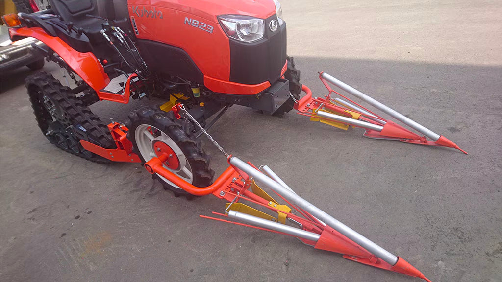 Acidencial de brazo de divisor de hoja de cebolla Q-HOE para el tractor Kubota JB15
