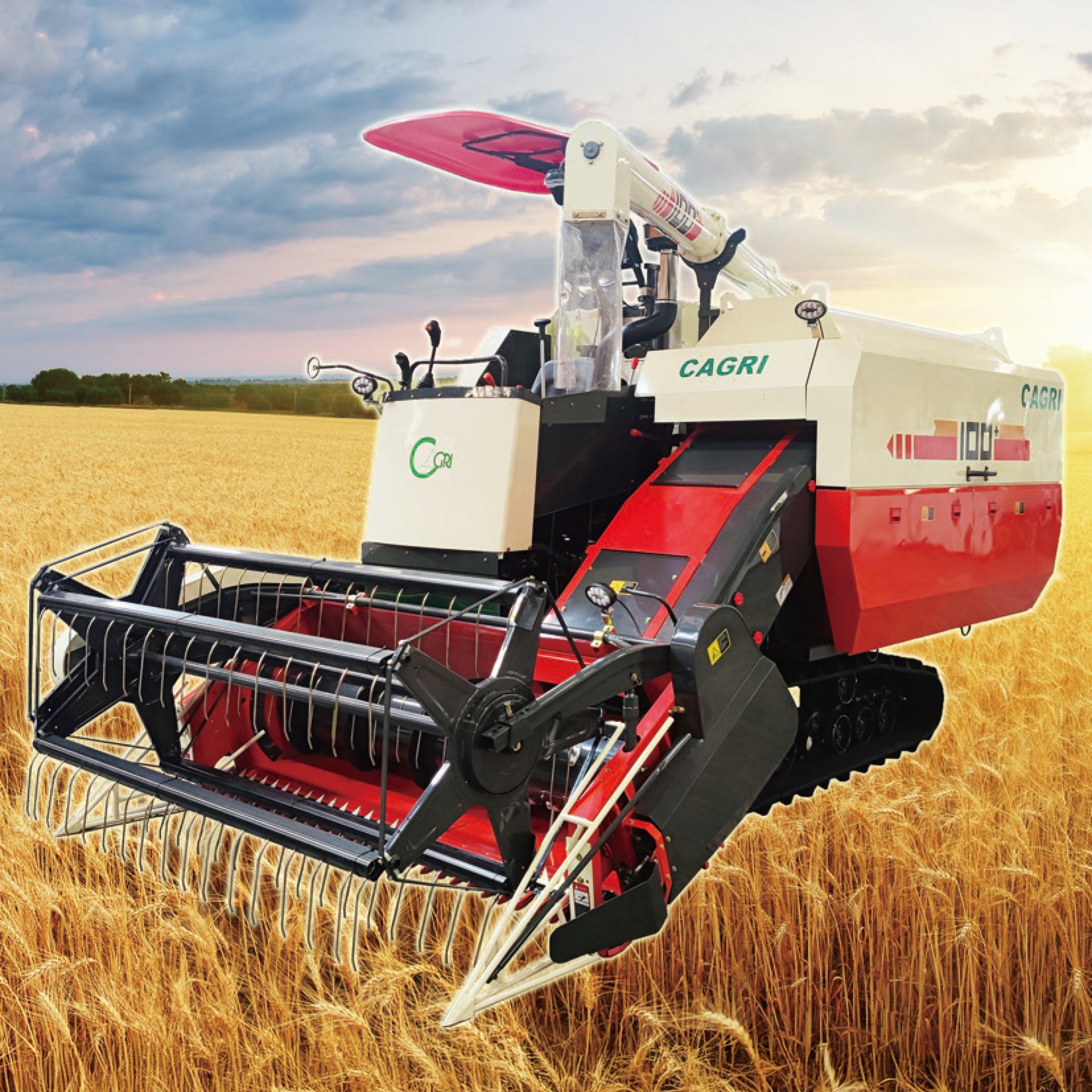 CAGRI Multi-crop Combine Harvester 102hp CAG100