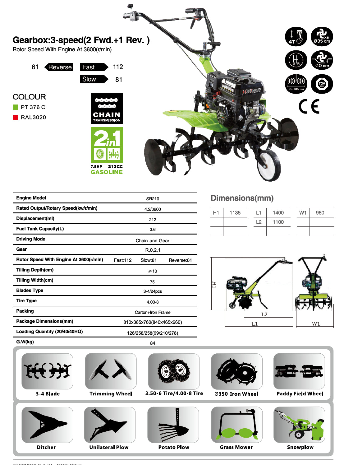 Solo contenedor de mini cultivador eléctrico