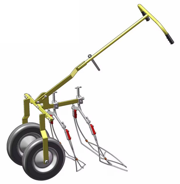 Push Cart Type Manual Weeder 1 Row