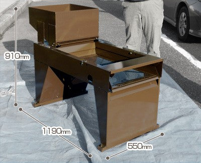 Tamiz eléctrico de suelo y granos SASAGAWA