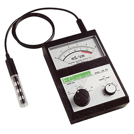 Takemura Analog EC Meter 2 Range (0-10 mS / 0-3 mS) CM-55