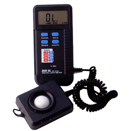 Illuminomètre numérique Takemura 0-199 999 LUX DE-3350