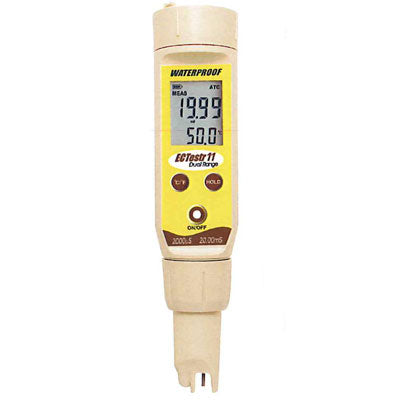 Testeur EC étanche Takemura, plage 2 (0-2 000 μS/cm, 0-20,00 mS/cm) EC Testr11