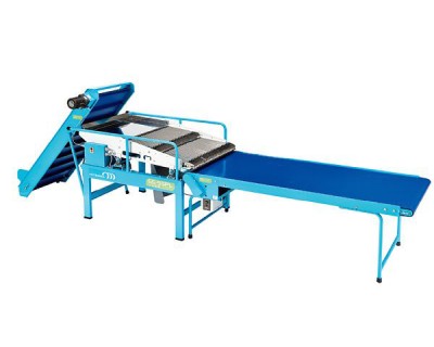 Transportador de clasificación de edamame