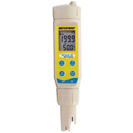 Misuratore impermeabile di PH, EC e temperatura Takemura PCT35