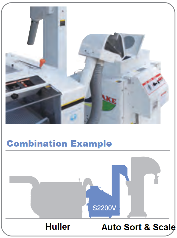 Destoning Machine for Rice, Paddy