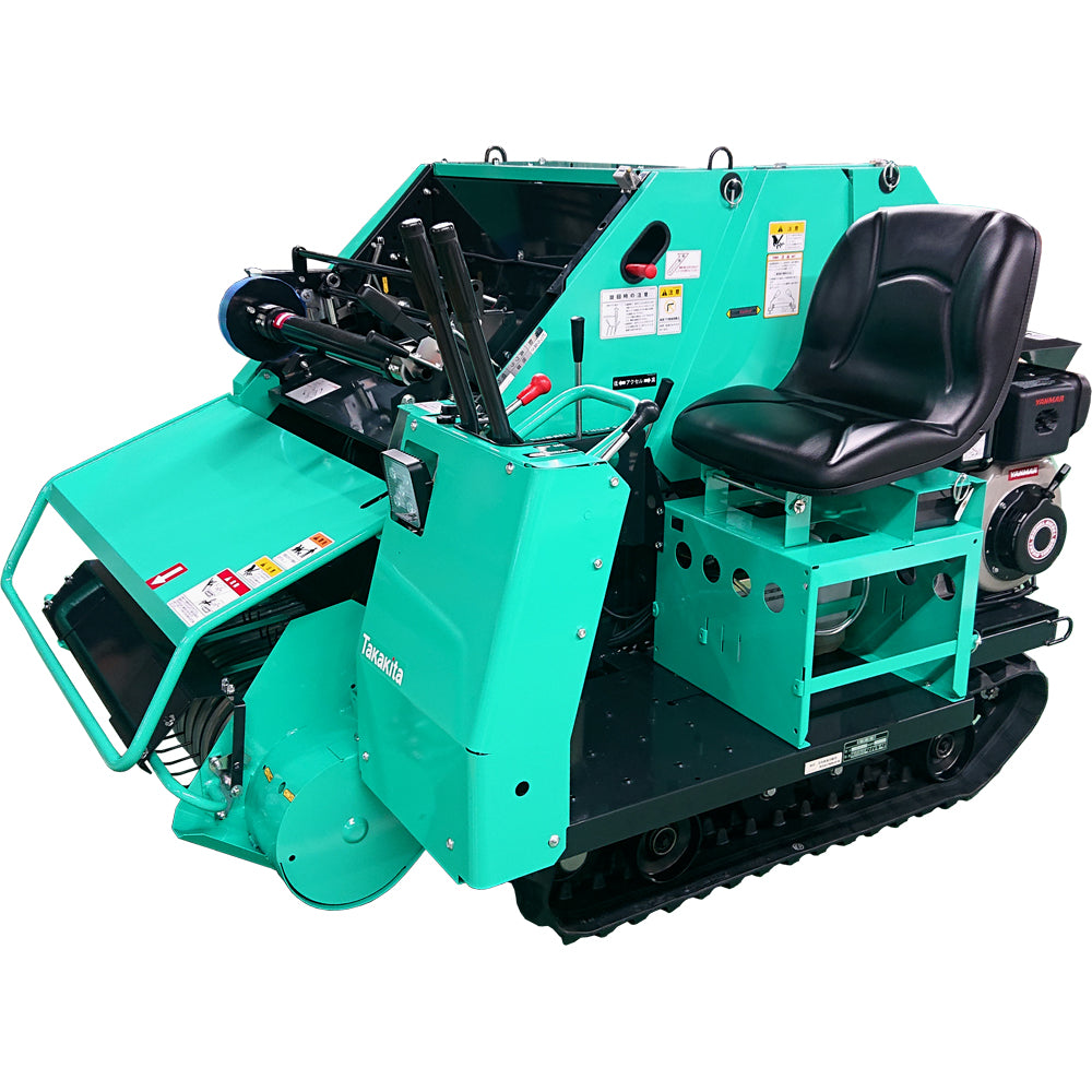 Takakita Self-propelled Round Baler for Hay, Rice and Wheat Straw