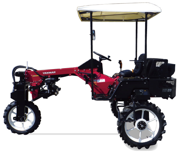 Yanmar Center Mount Typer/Tractor/Weeder 20ps para la patata Azuki de soja roja de frijoles MD20