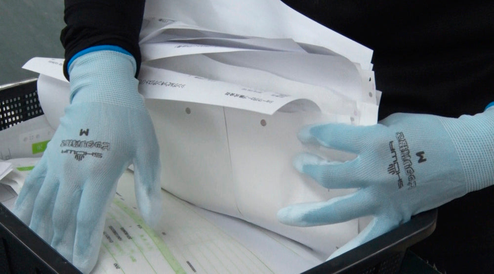 Gants SHOWA 260 respirants avec revêtement antidérapant (lot de 10 paires)