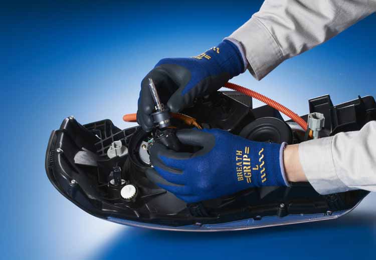 Gants SHOWA 380R respirants et antidérapants (lot de 10 paires)