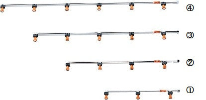 YAMAHO Kirinashi (Ultra Low-Drift) KS Spruzzatore per verdure e tè 143222 N-KS-11 G1/4 4 ugelli