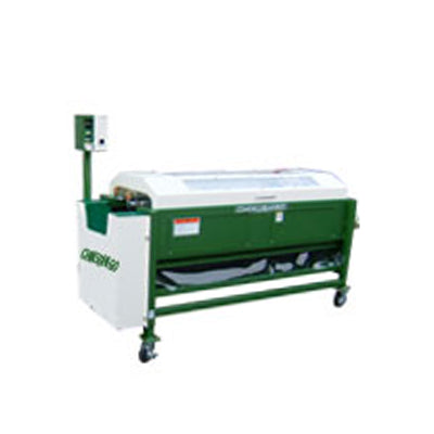 Sweet Potato Cleaning and Polishing machine Double washing lanes w/Inverter 100V/400W KNK-315WDTAN