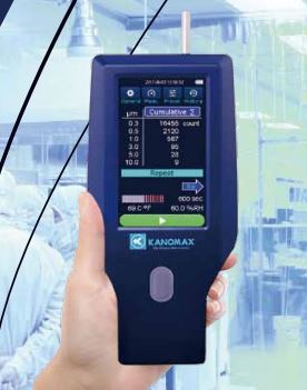 Compteur de particules portable KANOMAX 3888 (modèle à 3 canaux)