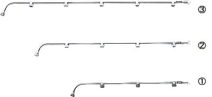 YAMAHO Ugello nebulizzatore per nebbia densa per tè 122034 NN-C-6S G1/4 6 ugelli