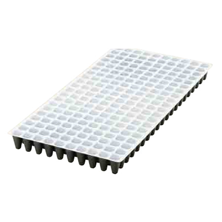 Alternative Nursery Tray #4206 128 cells 100pcs/box White/Black