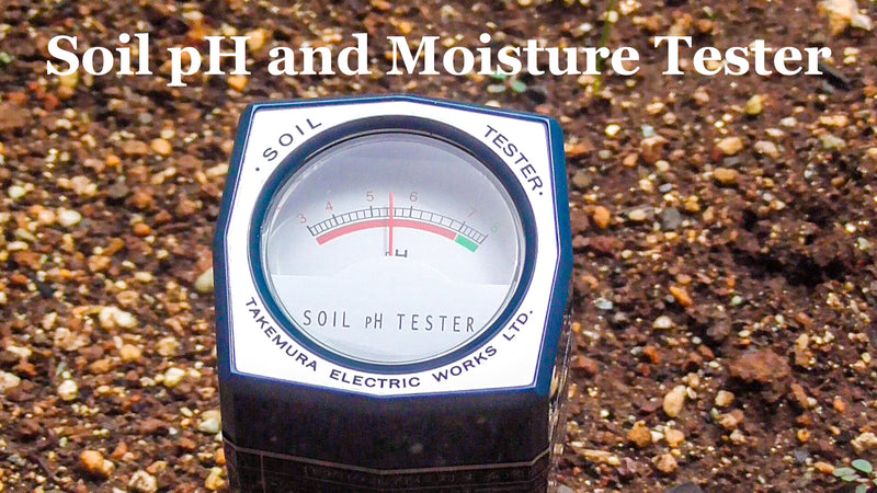 Why don't you use Soil pH and Moisture Tester?