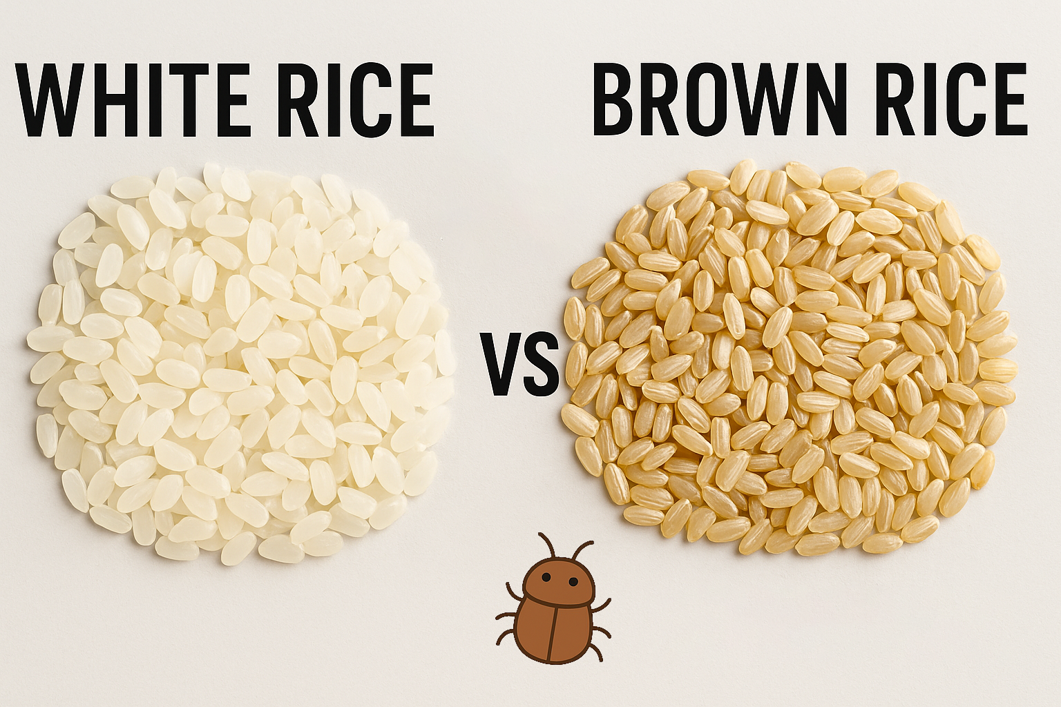 Which is More Prone to Insect Damage? White Rice vs. Brown Rice