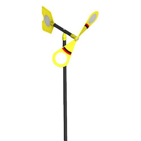 Bird and Mole Repellent Propeller Stake