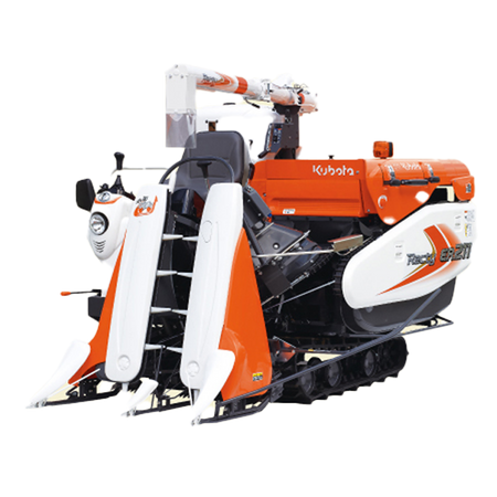 Kubota 2 Zeilen 10.5PS Mini Harvester ER211NG mit I -Getreidetank 270L und Schnecke