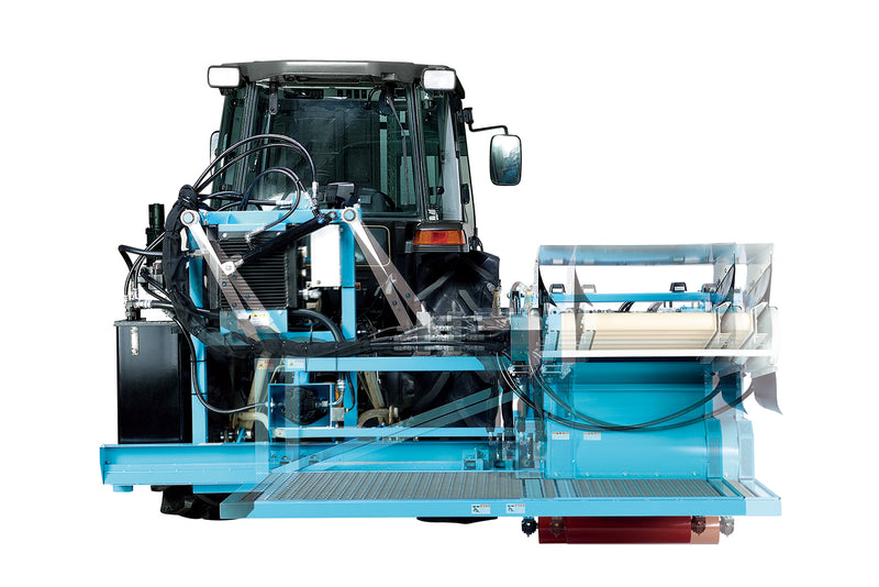 Tipo de tractor de máquina de cosecha edamame