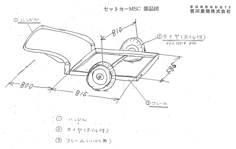 SASAGAWA Optional Carrier Car for S-IIIR/TSR