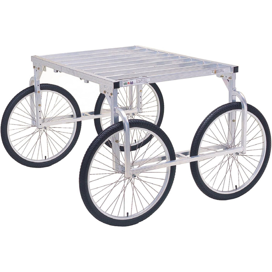 HARAX Aluminum 4 Wheels Push Cart Type Farm Platform RA-200