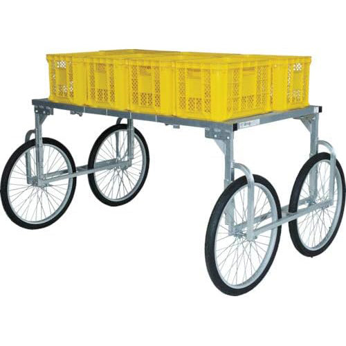 HARAX Aluminum 4 Wheels Push Cart Type Farm Platform RA-200