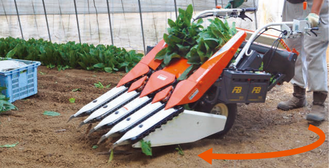 Cosechadoras de espinacas a batería KUBOTA SPH400