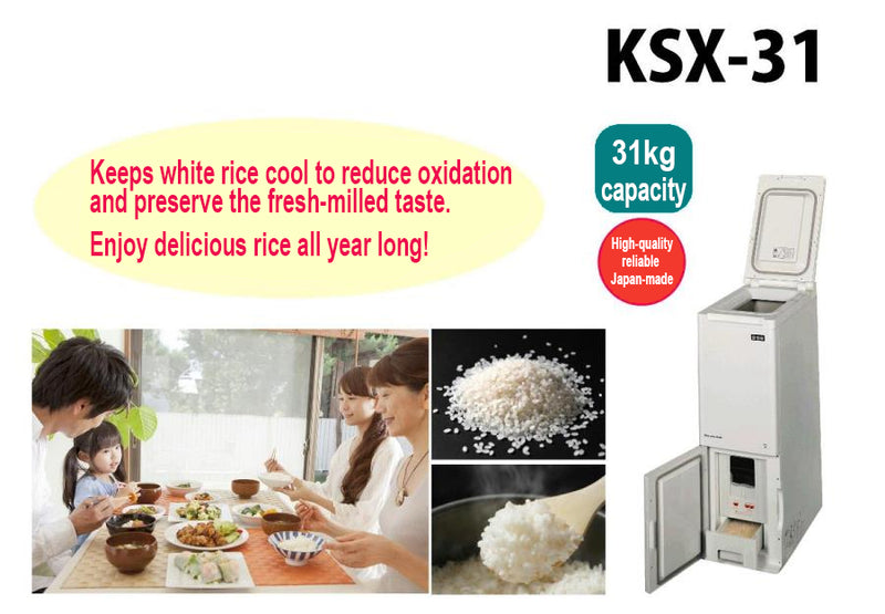 Rice Cold Storage 30kg with casters KSX-31