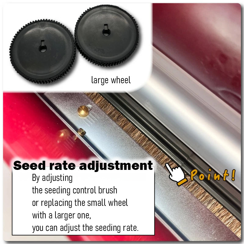 Mikuni-type Paddy Rice Seeder Seed Sowing Machine