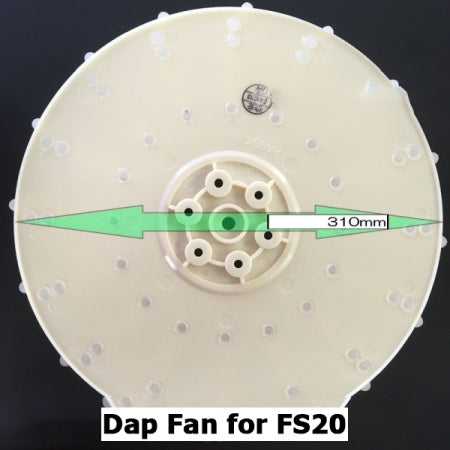 Otake Dap Fan for Rice Huller FS20 原装配件