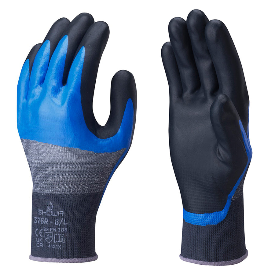 SHOWA 376R Oil Resistant Breathable Glove (10 pairs set)