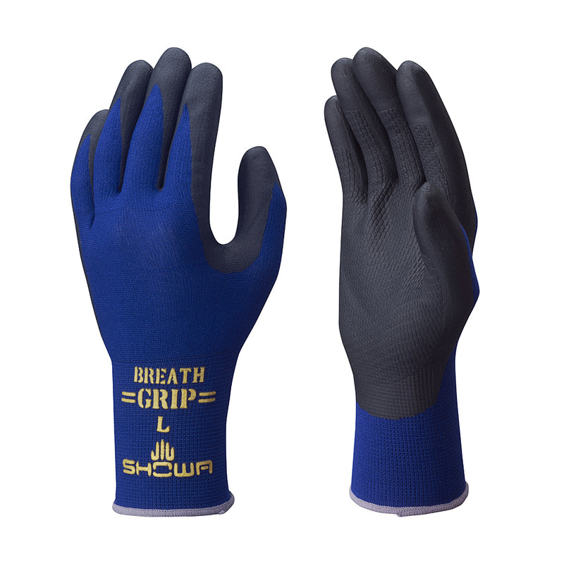 SHOWA 380R Breathable Grip Glove (10 pairs set)