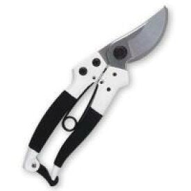 Kamaki Replaceable Blade Type Pruning Shears With White Handle Bypass Type Total Length 180 mm No. P-870