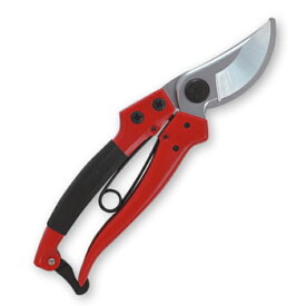 Kamaki Strong Type Pruning Shears Red Handle Bypass Type Total Length 200 mm No. P-880B
