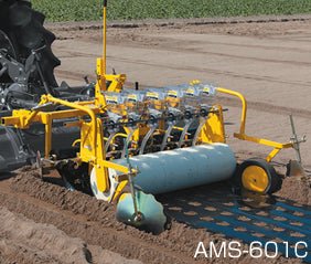 Accesorio de tractor de siembra de mantillo de 6 hileras AMS-601C
