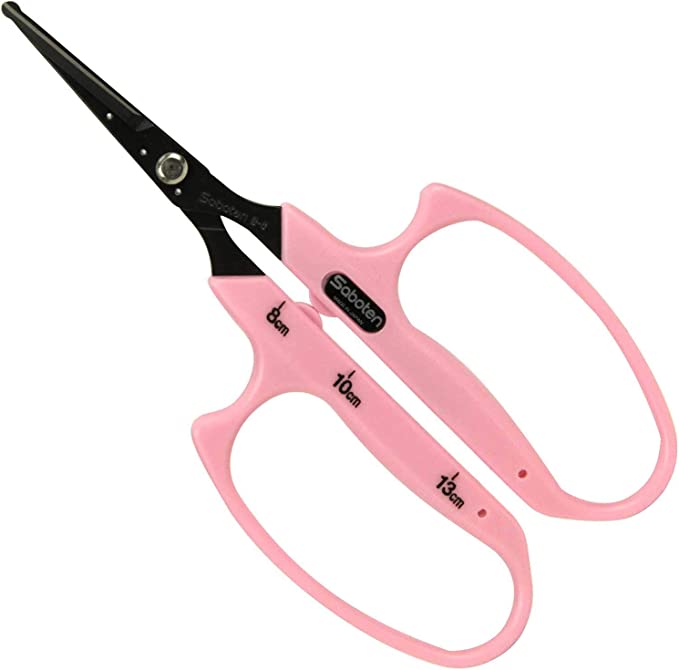 Ciseaux de raisin saboten lame de pointe ronde grande poignée 160 mm B-6B/B-6MB