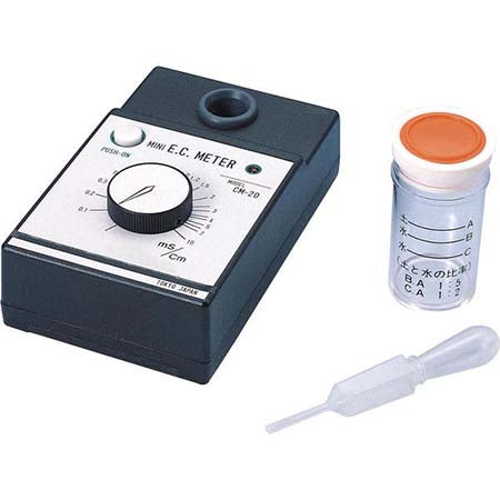 Takemura Fertilizer concentration meter 0.1-10 mS / cm Simple EC meter CM-20
