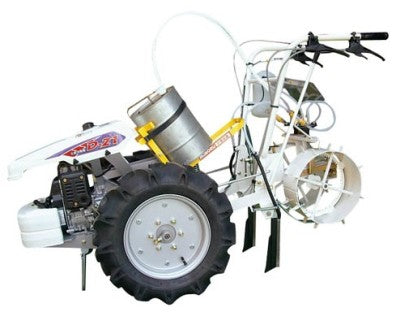 Self-Running Soil Disinfector for 2 Rows