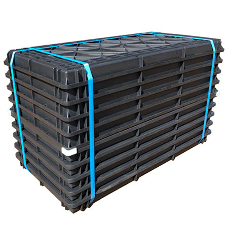 Nursery Tablett mit festem Boden ohne Loch (10er-Packung)