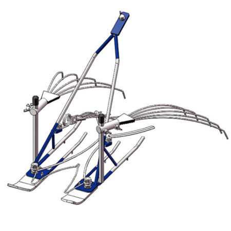 Q-HOE Magic Cultivator In-Row Weeding Tool for Long Onion P046-BWAEA