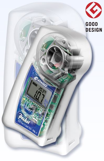 ATAGO Pocket Refractometer Brix 0-53% PAL-1