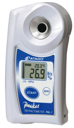 Refractómetro de bolsillo ATAGO Brix 0-53% PAL-1