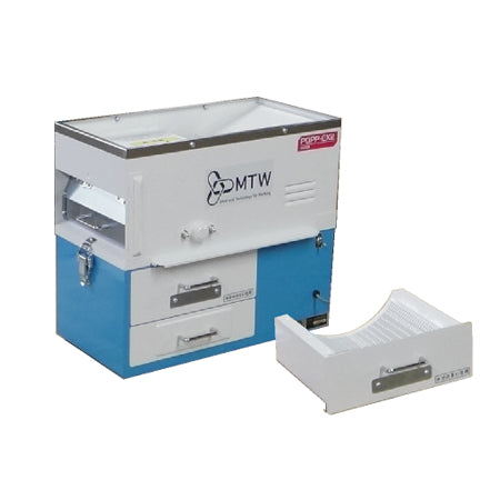 Kompakte Staubbeutel-Fangmaschine POPP-EX2