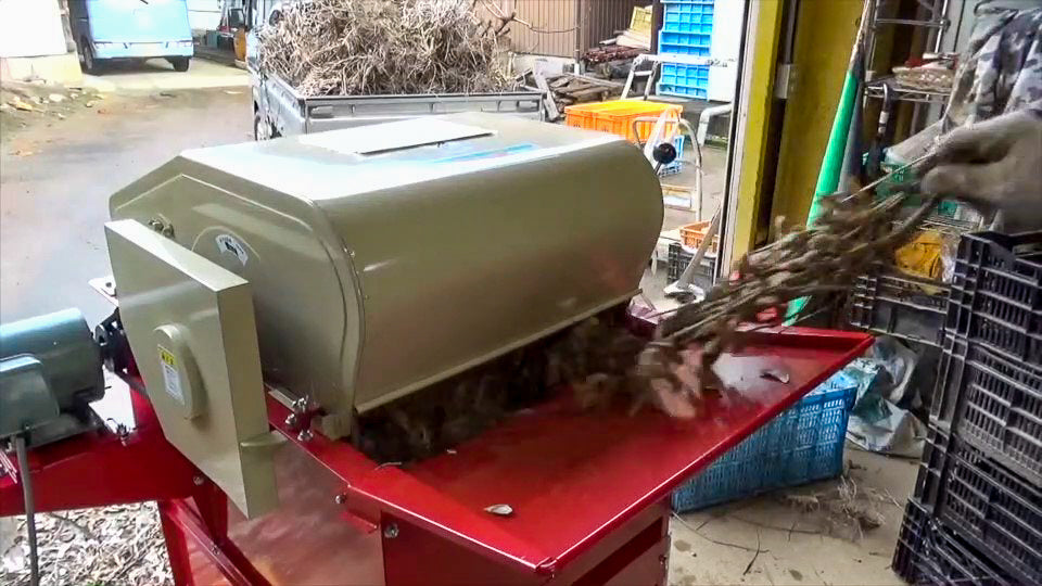 SASAGAWA Soybean Threshing Machine S-IIIRM1 with Motor