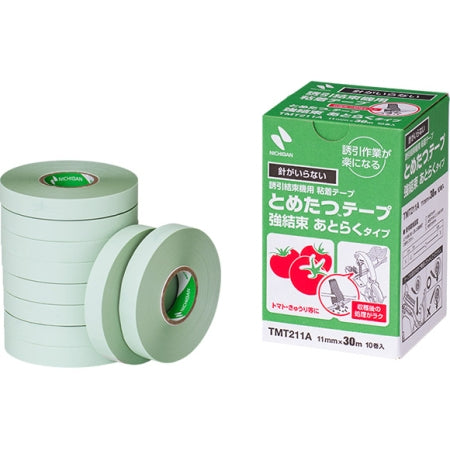 Tometatsu Plant Trellis Tape STRONG/CARE FREE 10 卷 TMT211A