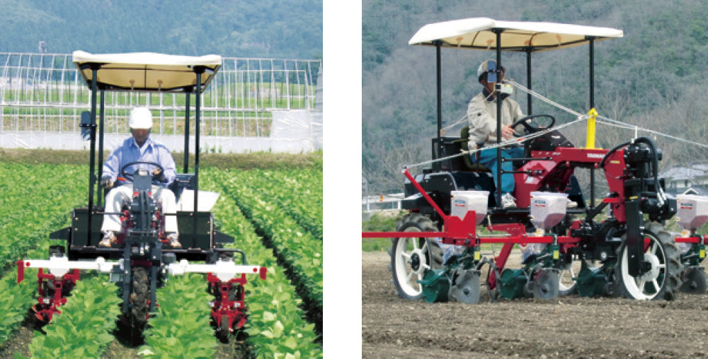 YANMAR Center Mount Type Tiller/Tractor/Weeder 20PS for Red Bean Soybean Azuki Potato MD20